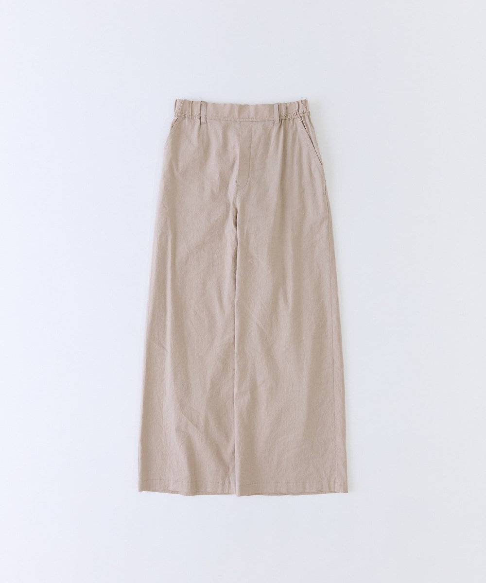 congés payés ADIEU TRISTESSE ワイドストレートパンツ ベージュ
