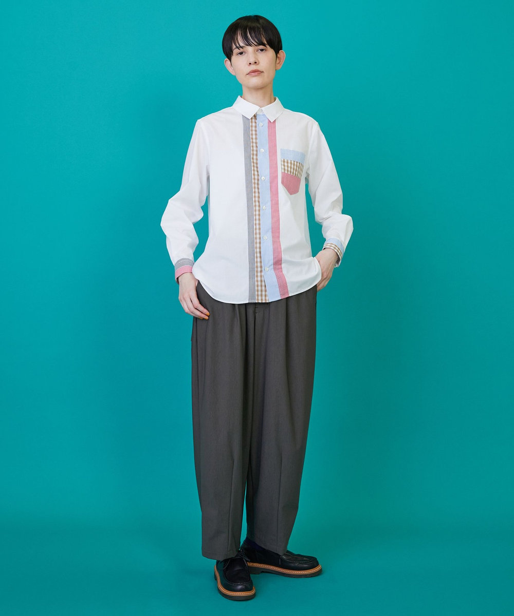 FRAPBOIS クールタッチ パンツ チャコールグレー
