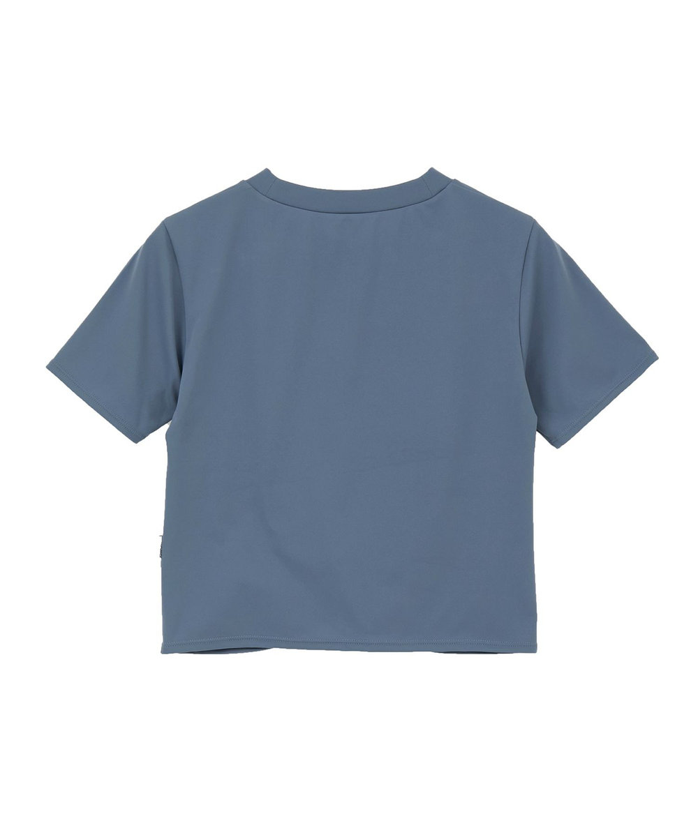 Julier アクティブフローコンパクトTシャツ/UVカット・吸汗速乾・ハイストレッチ ブルー