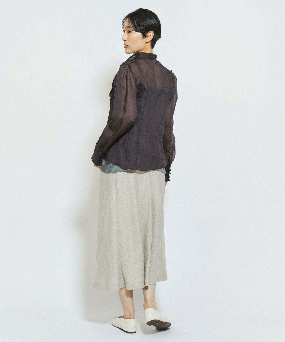 MOGA Collection MOGA Collection ソルベブラウス ダークブラウン