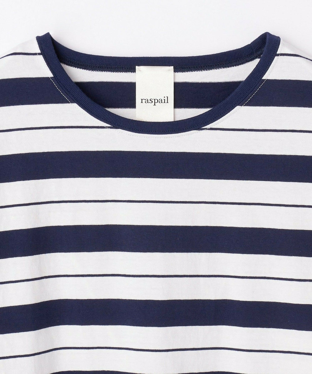 L'EQUIPE raspail×L’EQUIPE 別注ニュアンスボーダーカットソー ネイビー