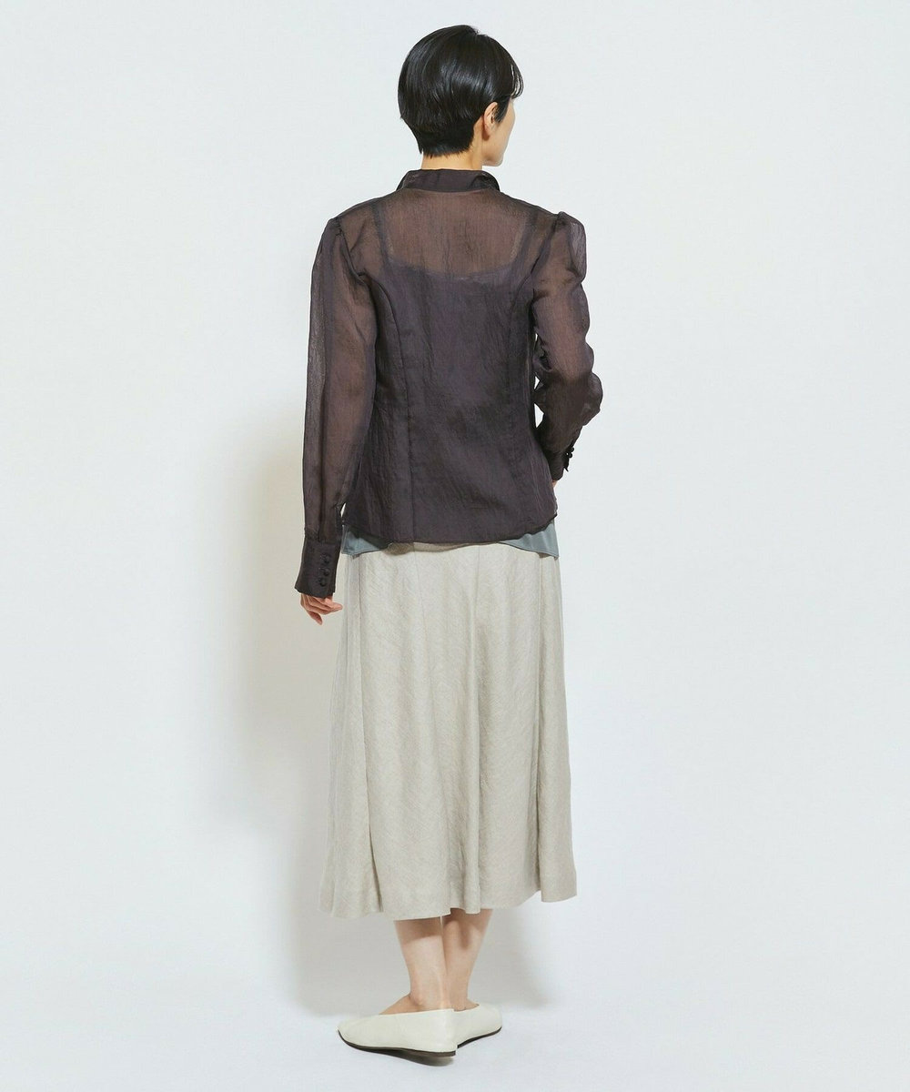 MOGA Collection MOGA Collection ソルベブラウス ダークブラウン