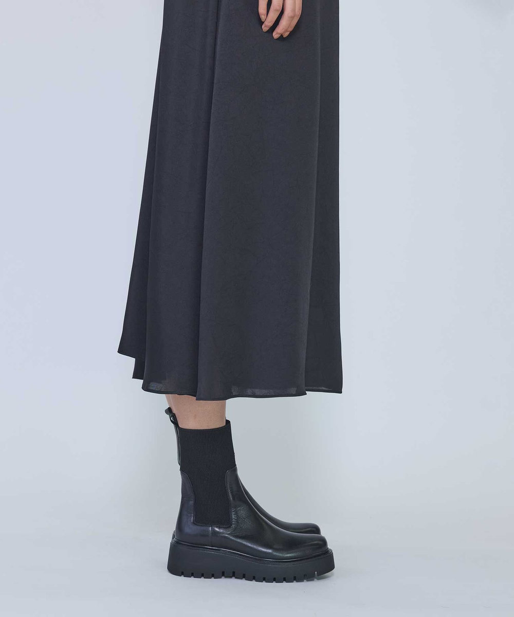 1er Arrondissement ＜CORSO ROMA 9 /コルソローマ ノーヴェ＞"MARY NERO"サイドゴアブーツ ブラック