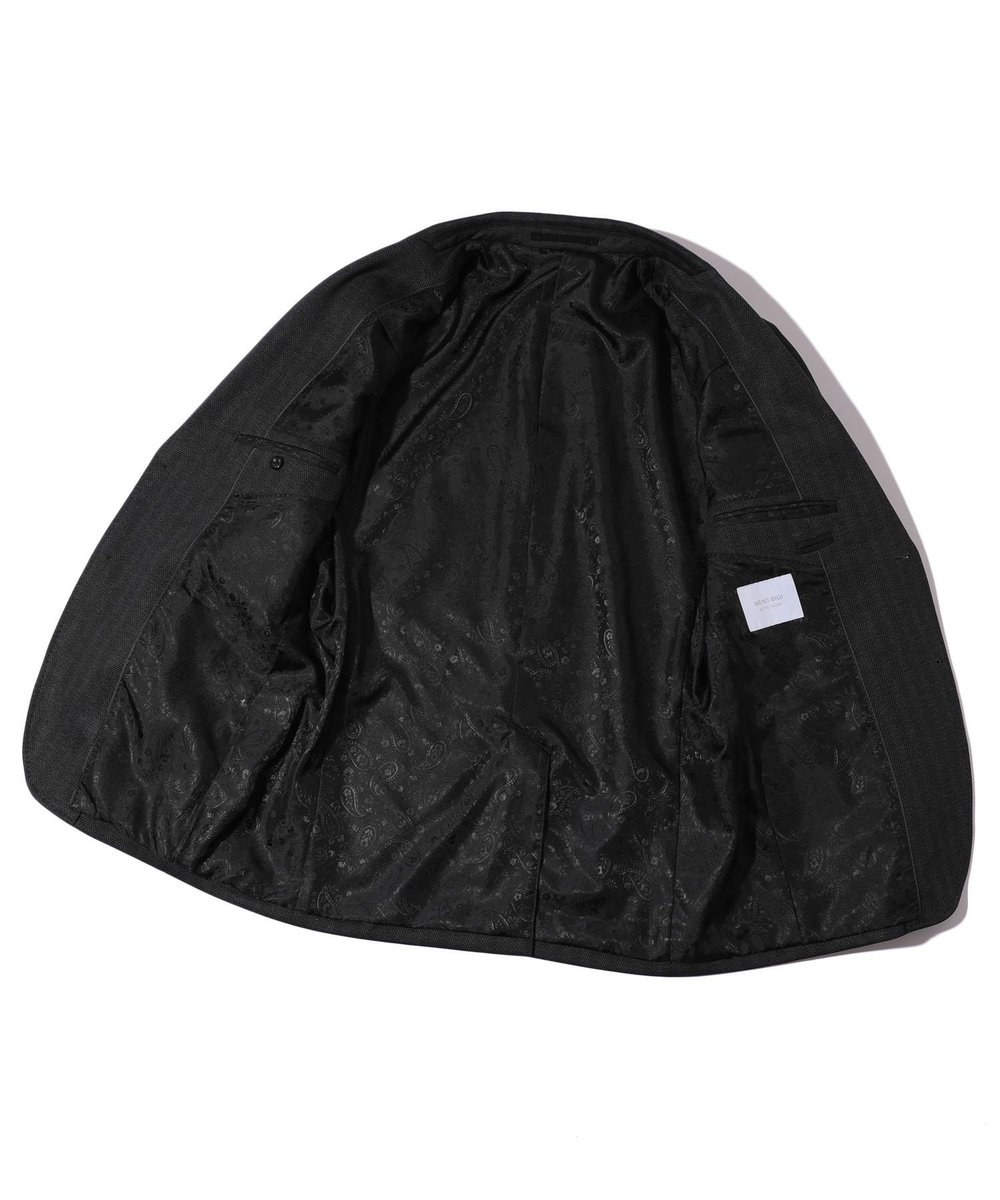 MEN'S BIGI 【ACTIVE TAILOR】エクストラTRジャージプリントテーラードジャケット＜セットアップ・スリーピース対応＞ グレー
