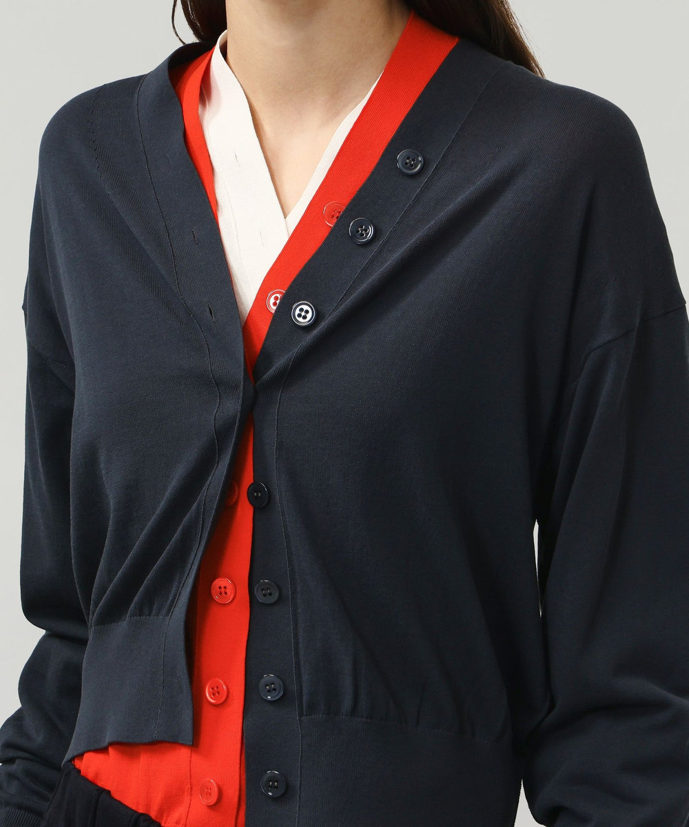 DÉPAREILLÉ ICE COTTON CARDIGAN / アイスコットンカーディガン チャコールグレー
