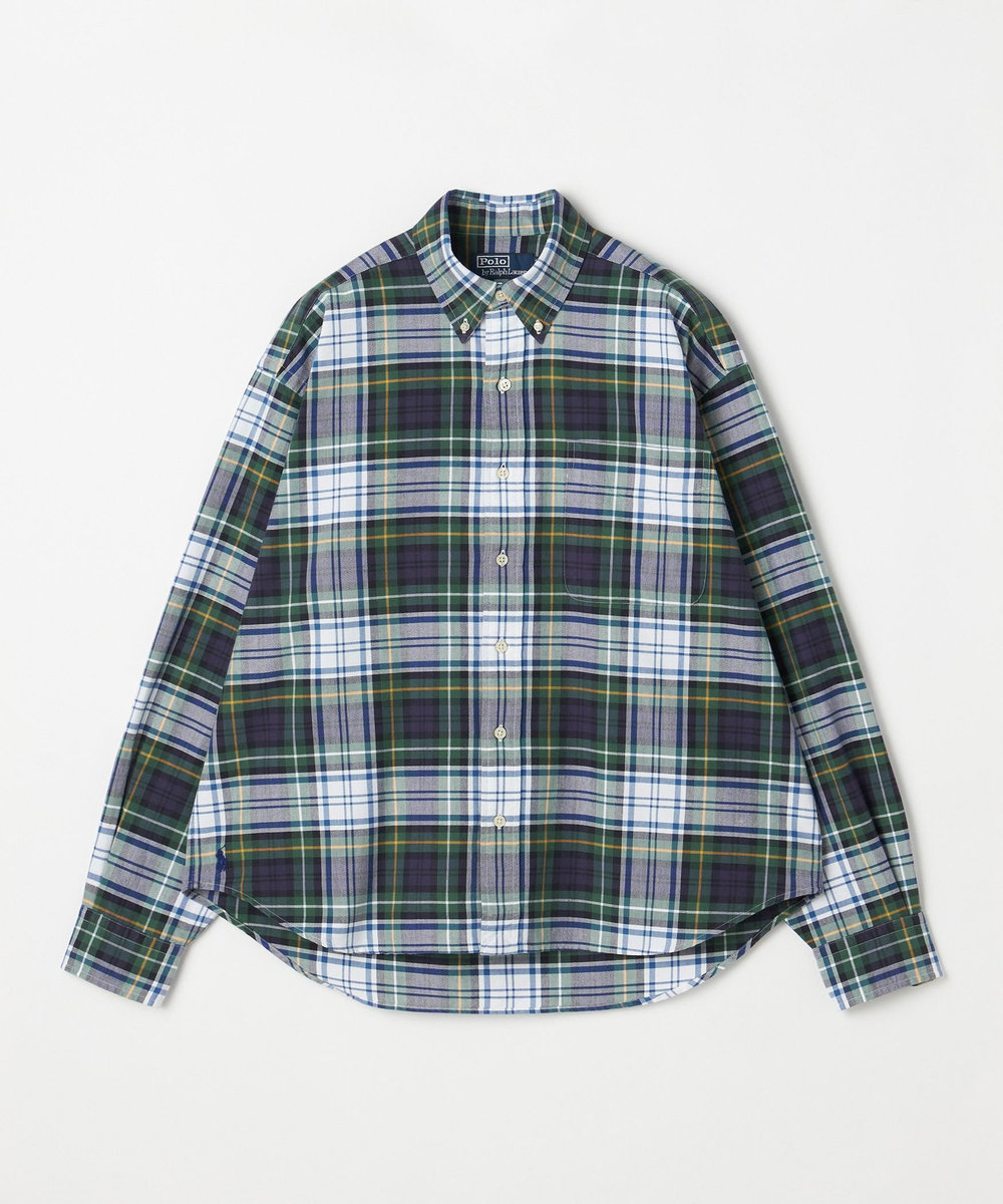1er Arrondissement ＜POLO RALPH LAUREN/ポロ ラルフ ローレン＞ビッグフィットボタンダウンシャツ チェック