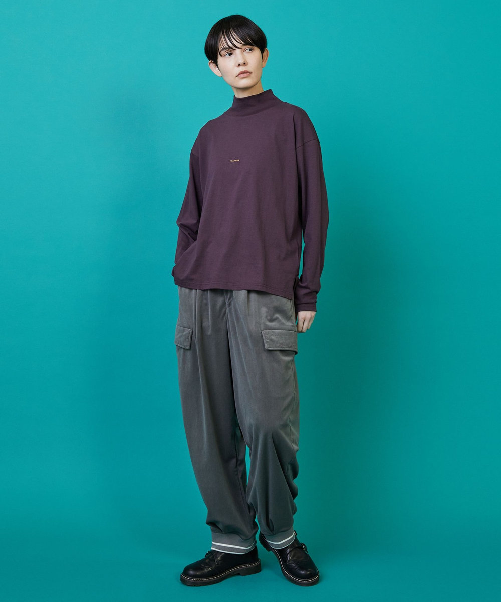FRAPBOIS モックゴブランT カットソー レッド