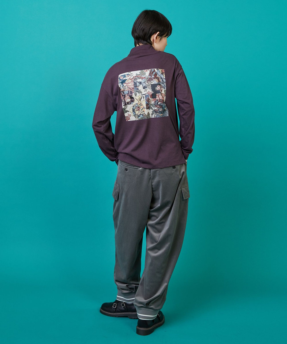 FRAPBOIS モックゴブランT カットソー レッド