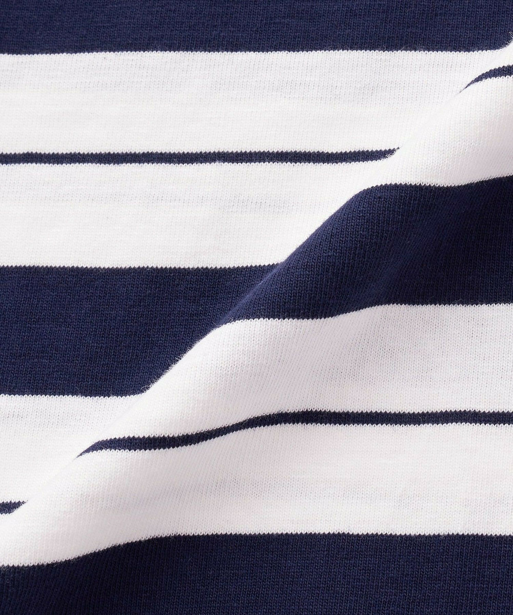 L'EQUIPE raspail×L’EQUIPE 別注ニュアンスボーダーカットソー ネイビー