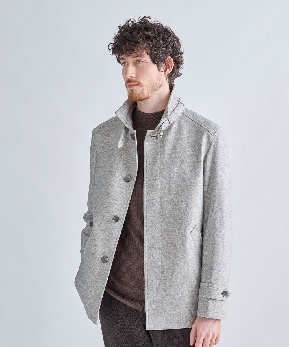 MEN'S BIGI ハイパワー2wayストレッチスタンドカラーブルゾン［保温］ ベージュ