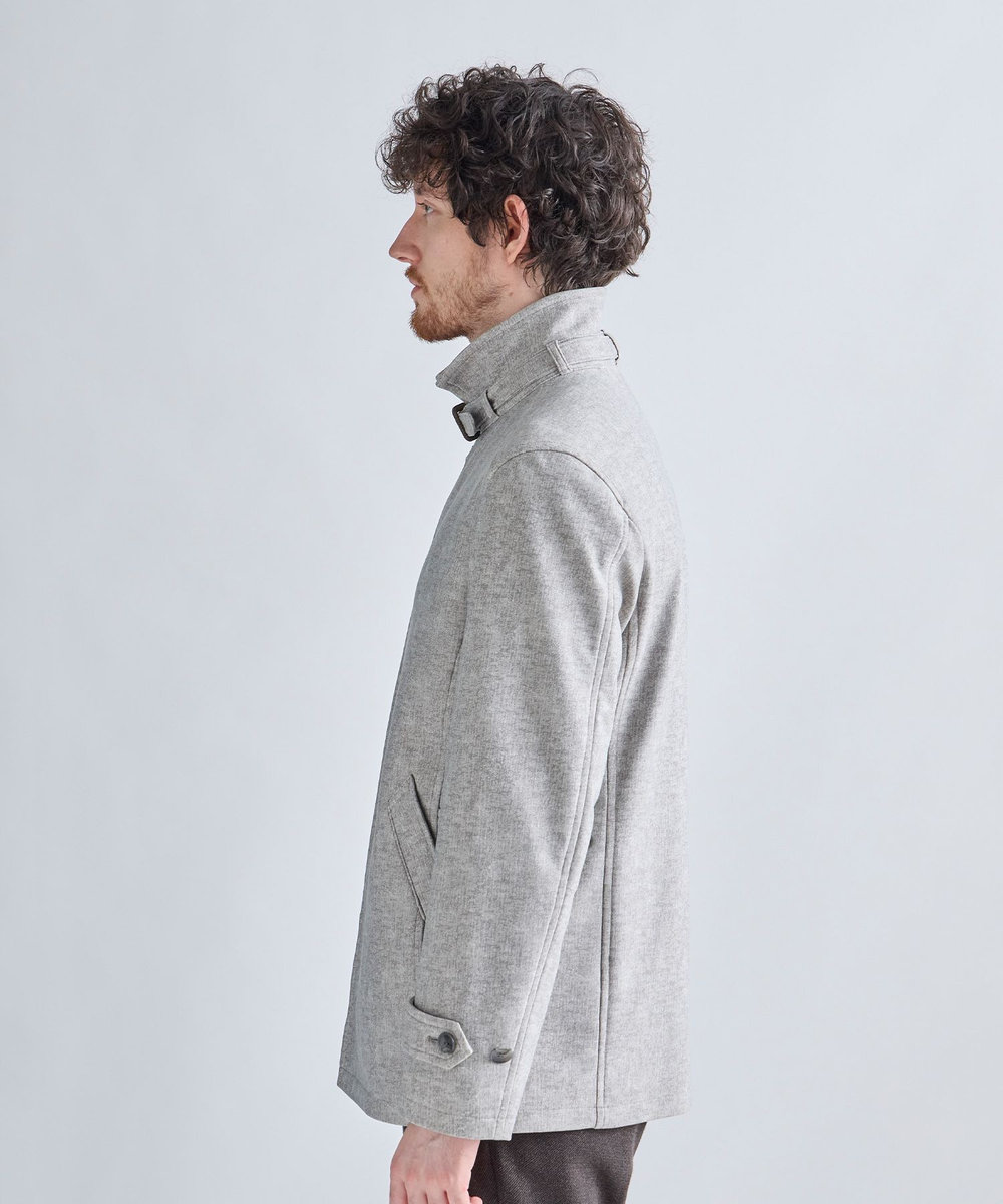 MEN'S BIGI ハイパワー2wayストレッチスタンドカラーブルゾン［保温］ ベージュ