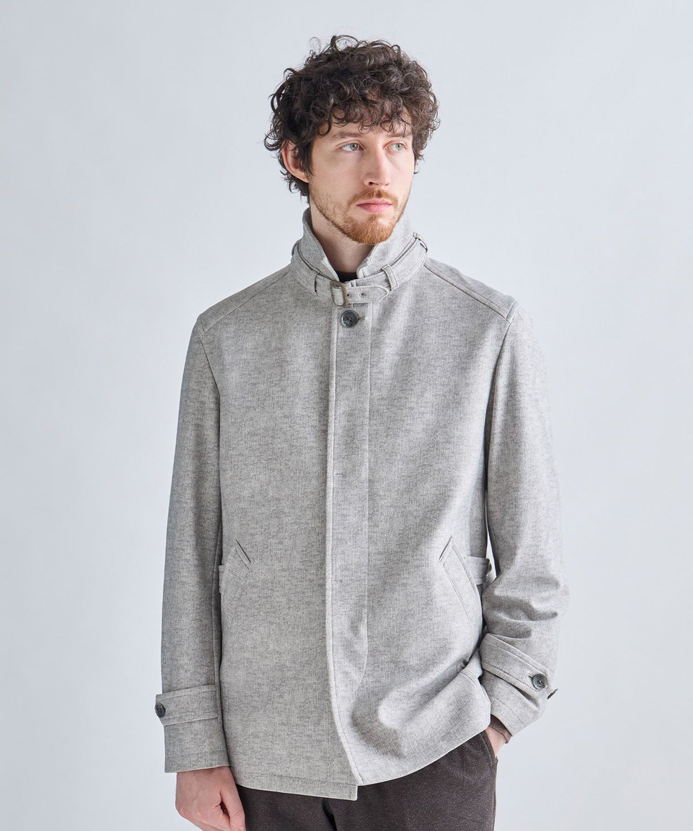 MEN'S BIGI ハイパワー2wayストレッチスタンドカラーブルゾン［保温］ ベージュ