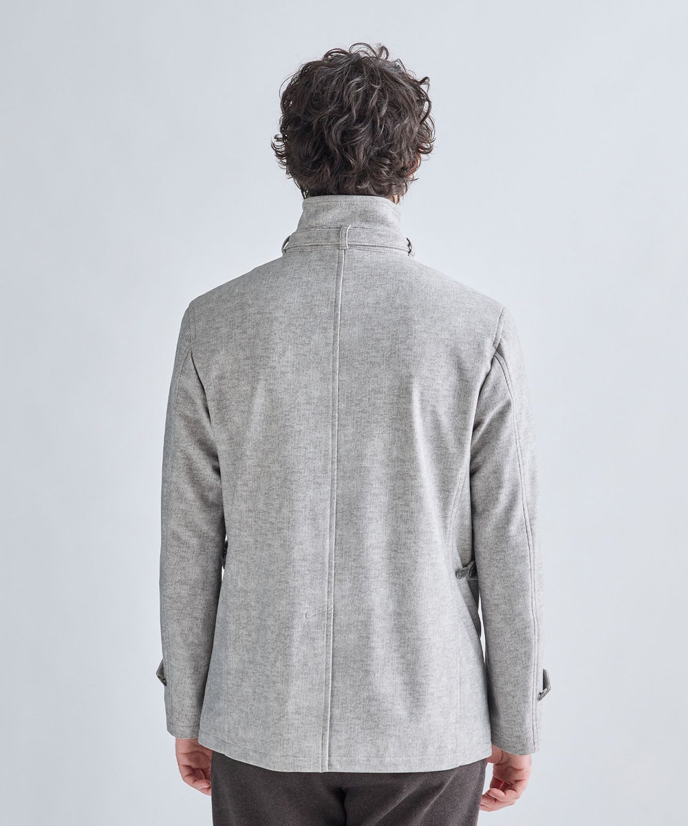MEN'S BIGI ハイパワー2wayストレッチスタンドカラーブルゾン［保温］ ベージュ