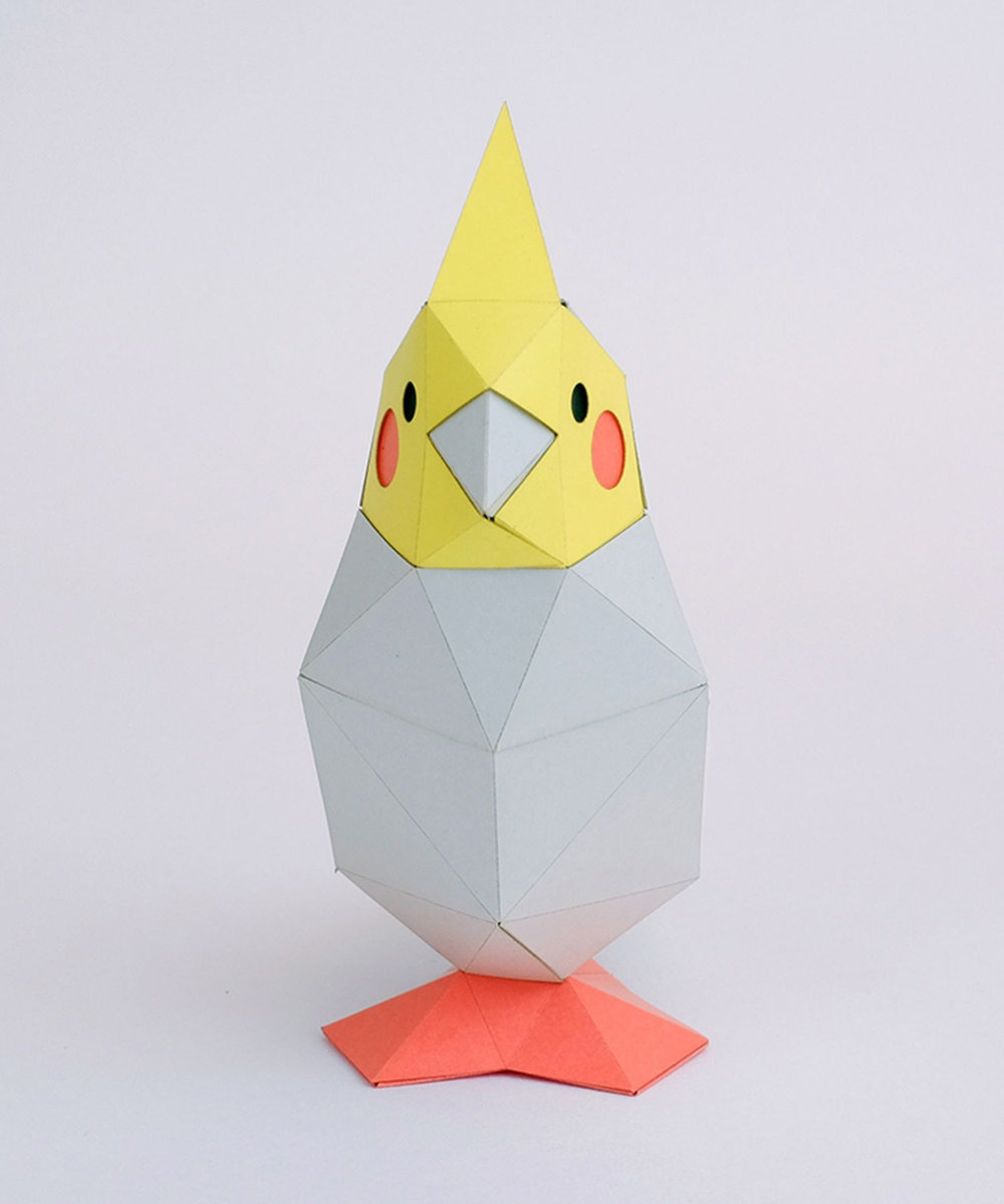 FRAPBOIS KAKUKAKU TINY オカメインコ イエロー系その他