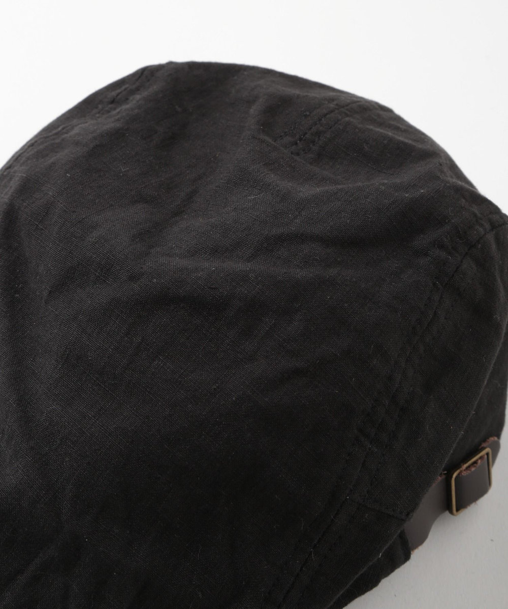 MEN'S BIGI LINEN MIX HUNTING ブラック