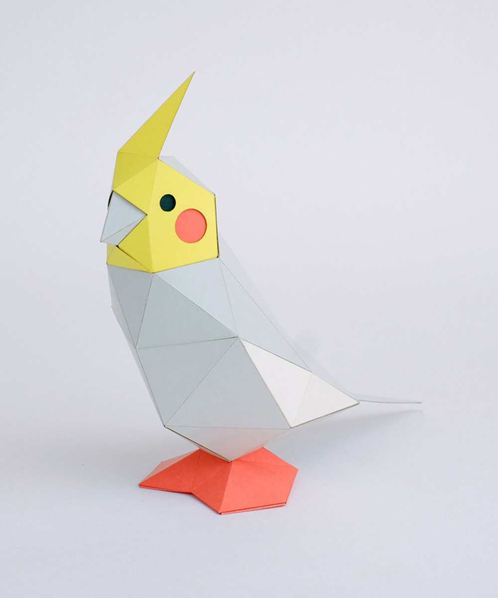 FRAPBOIS KAKUKAKU TINY オカメインコ イエロー系その他