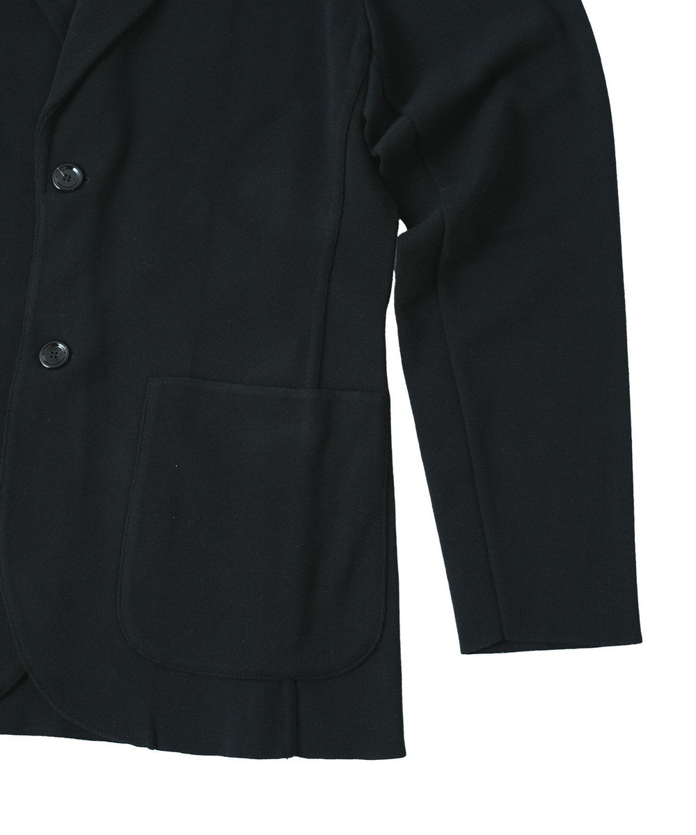 MEN'S BIGI 【LARDINI/ラルディーニ】ニットジャケット ブラック