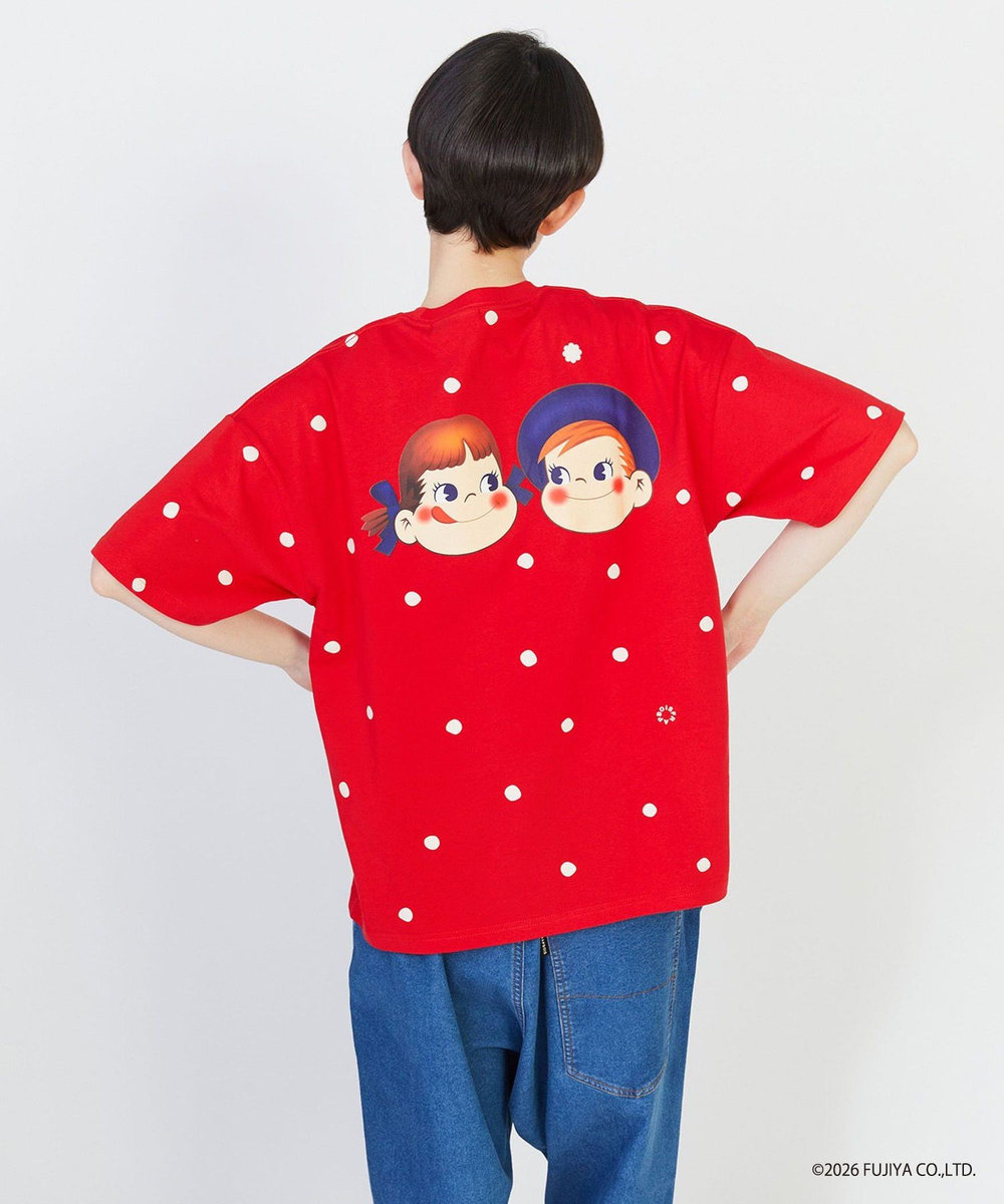 FRAPBOIS ミルキードットＴシャツ レッド