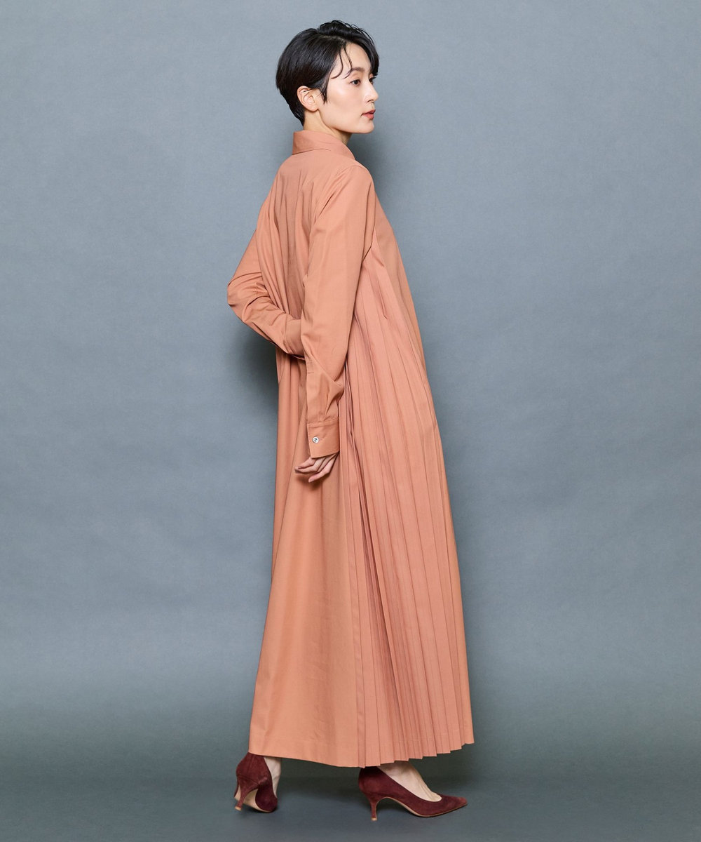 MOGA Collection MOGA Collection コットンラチネワンピース テラコッタ