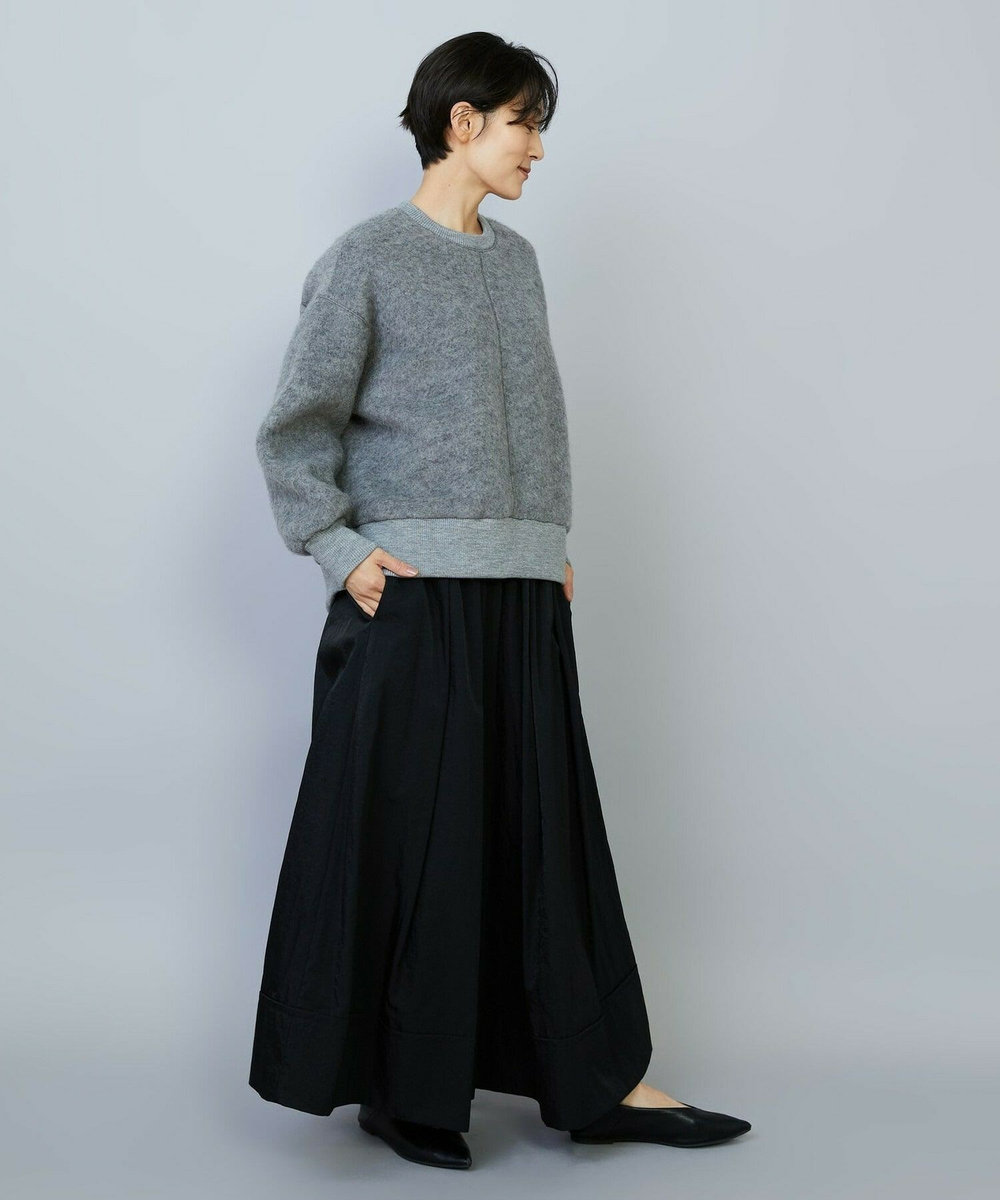 MOGA ツイルナイロンキュロットパンツ ブラック