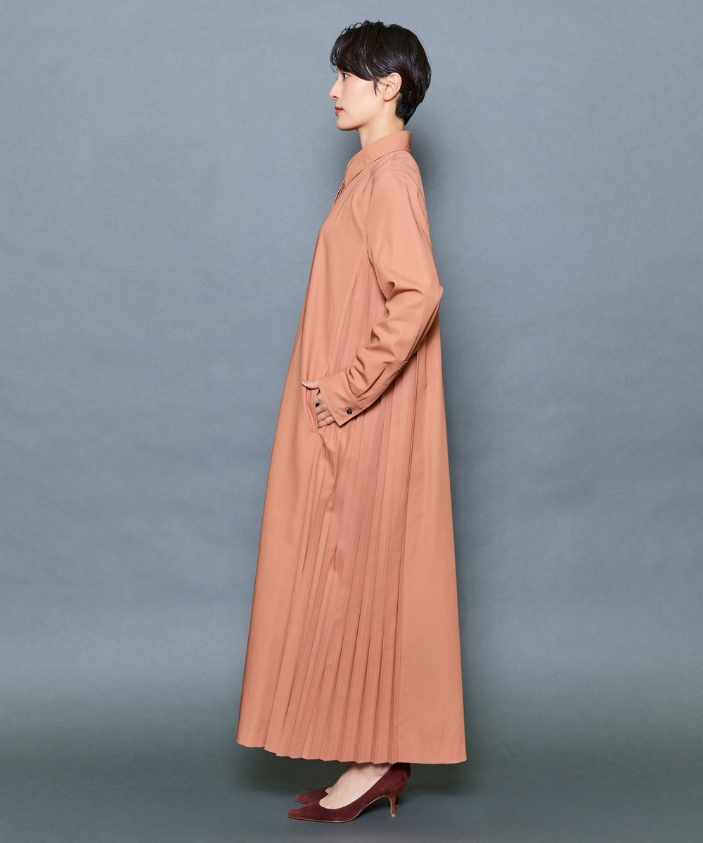 MOGA Collection MOGA Collection コットンラチネワンピース テラコッタ