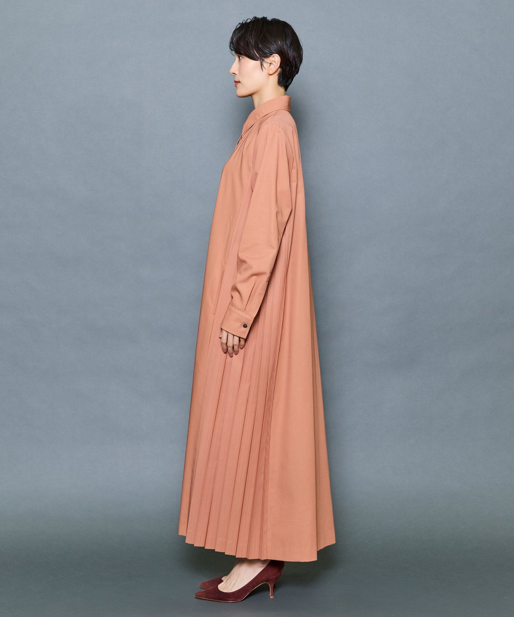MOGA Collection MOGA Collection コットンラチネワンピース テラコッタ