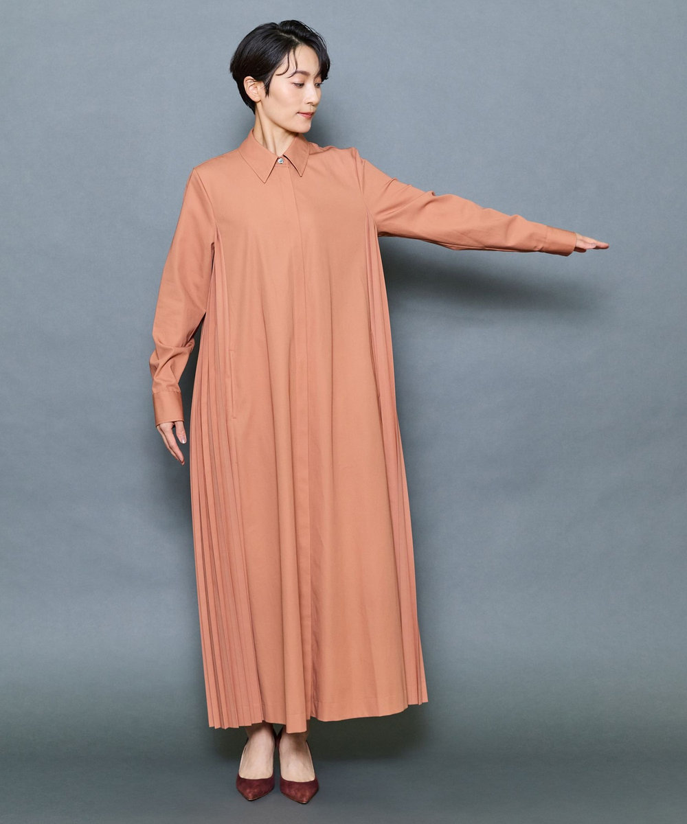 MOGA Collection MOGA Collection コットンラチネワンピース テラコッタ
