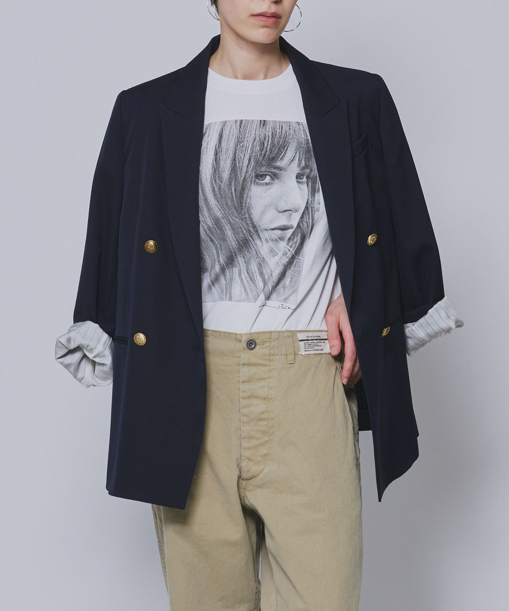 1er Arrondissement ＜COUTURE D'ADAM（クチュール ド アダム）＞“Jane"T-シャツ ホワイト