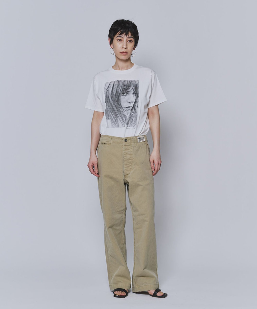 1er Arrondissement ＜COUTURE D'ADAM（クチュール ド アダム）＞“Jane"T-シャツ ホワイト