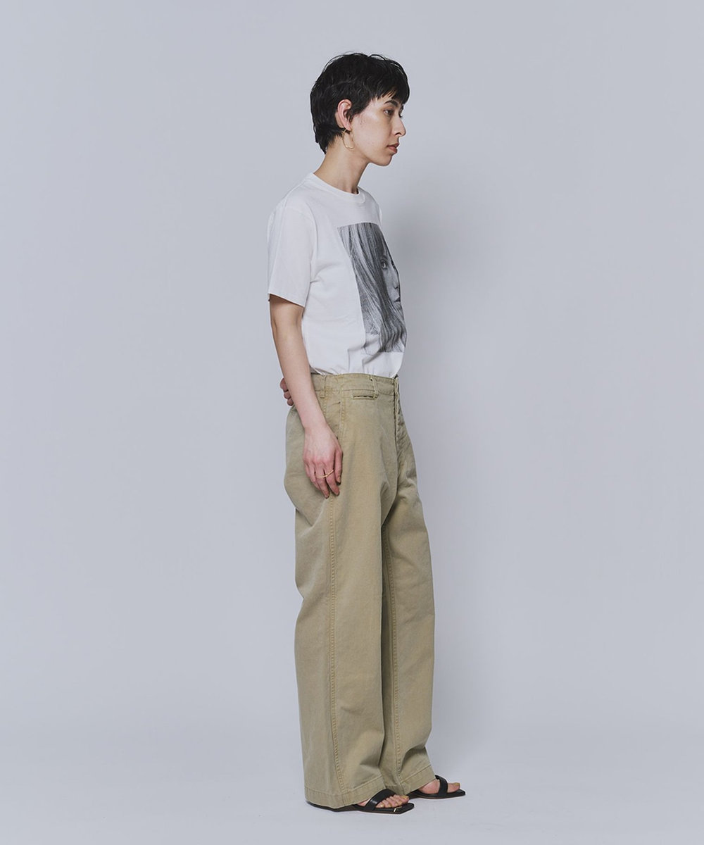 1er Arrondissement ＜COUTURE D'ADAM（クチュール ド アダム）＞“Jane"T-シャツ ホワイト