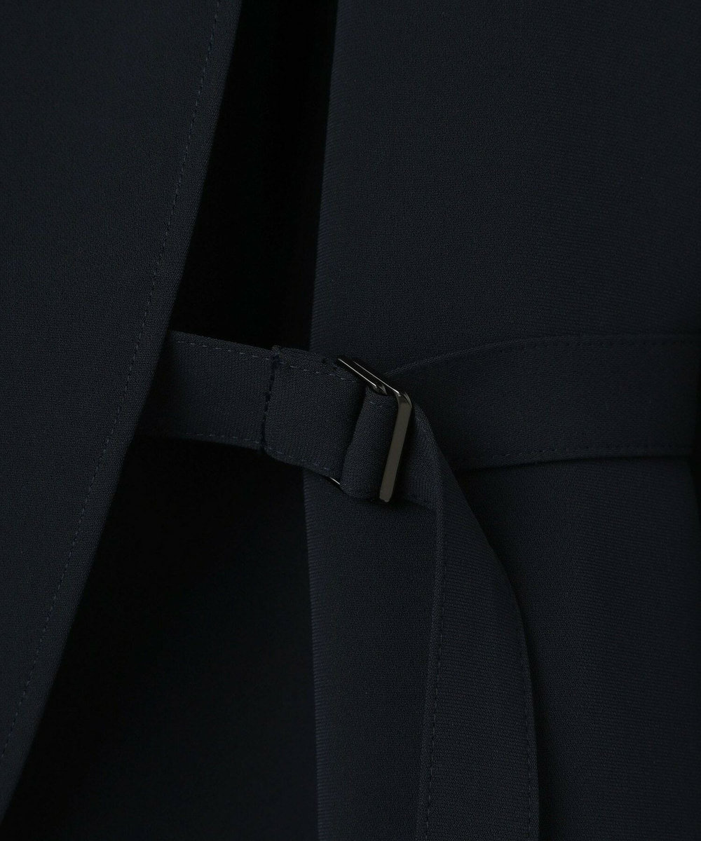 L'EQUIPE トリアセダブルクロスワンピース ブラック