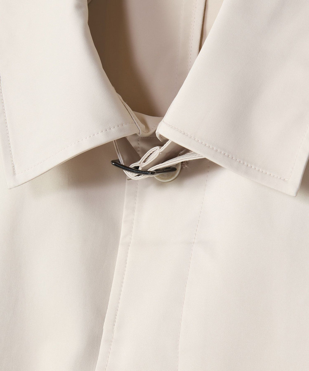 MEN'S BIGI LIMONTA EAST ストレッチギャバ ステンカラーコート＜ストレッチ・防風・撥水・透湿性＞ オフホワイト