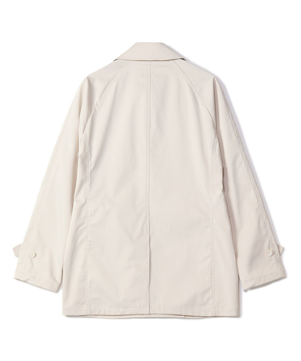 MEN'S BIGI LIMONTA EAST ストレッチギャバ ステンカラーコート＜ストレッチ・防風・撥水・透湿性＞ オフホワイト