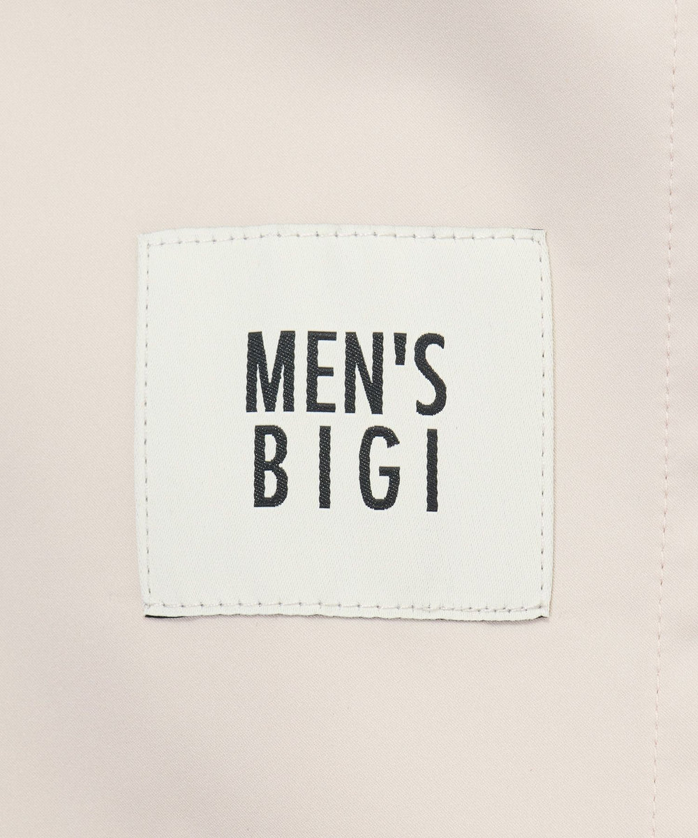 MEN'S BIGI LIMONTA EAST ストレッチギャバ ステンカラーコート＜ストレッチ・防風・撥水・透湿性＞ オフホワイト