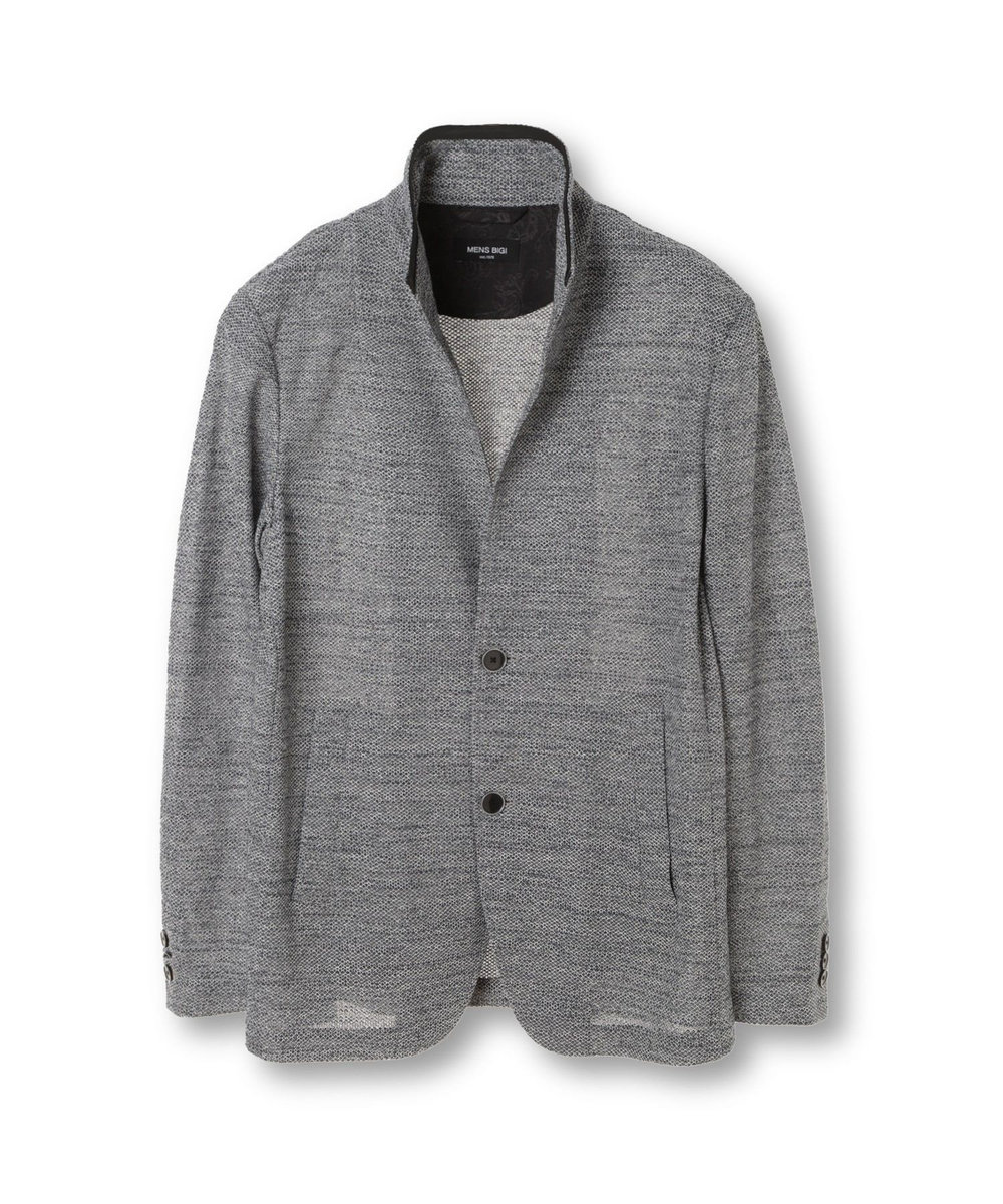 MEN'S BIGI ハニカムメッシュカットジャケット ネイビー