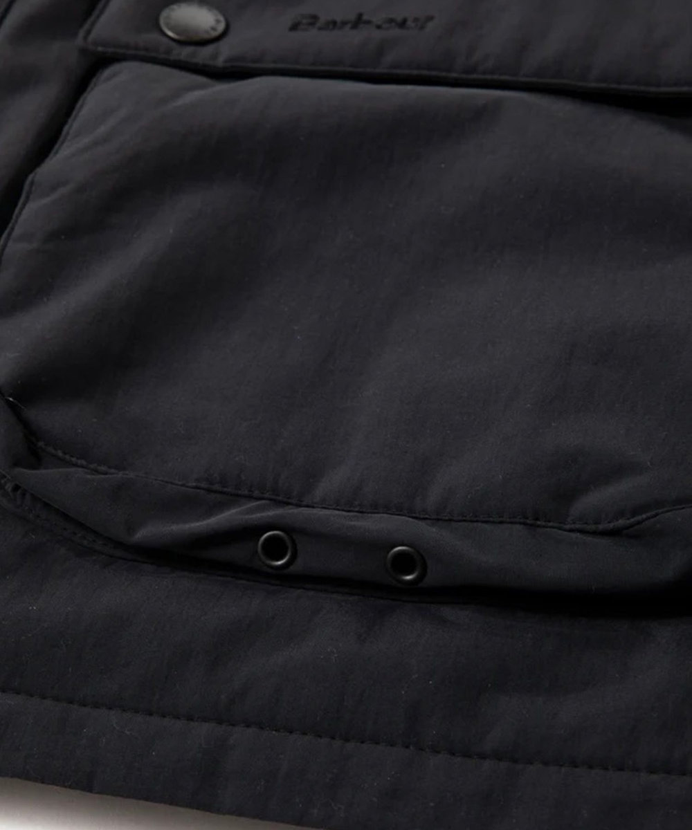 MEN'S BIGI 【Barbour/バブアー】BEADALE/ビデイル PADDED OS CASUAL JACKET ブラック