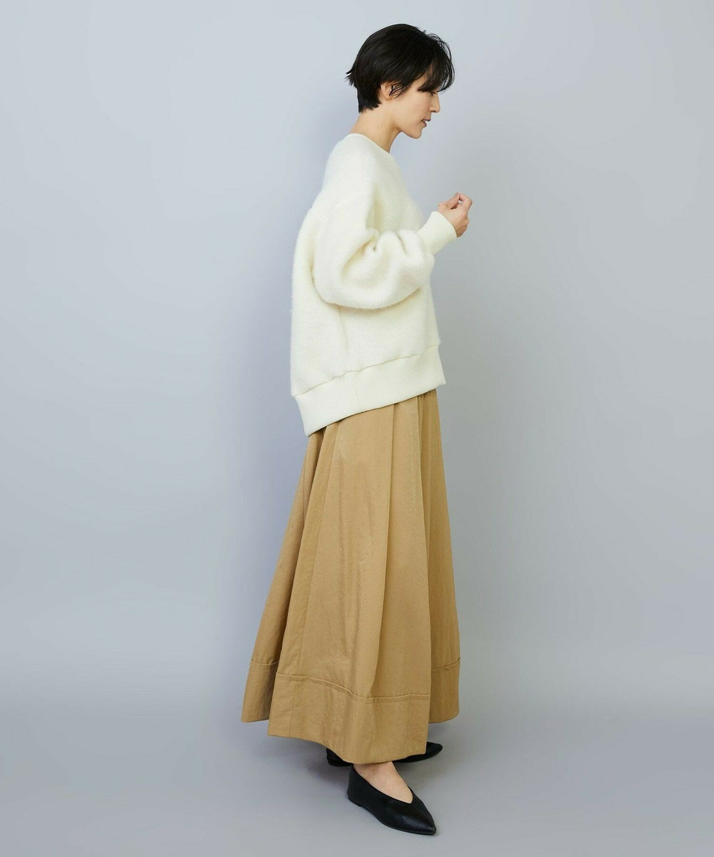 MOGA ツイルナイロンキュロットパンツ キャメル