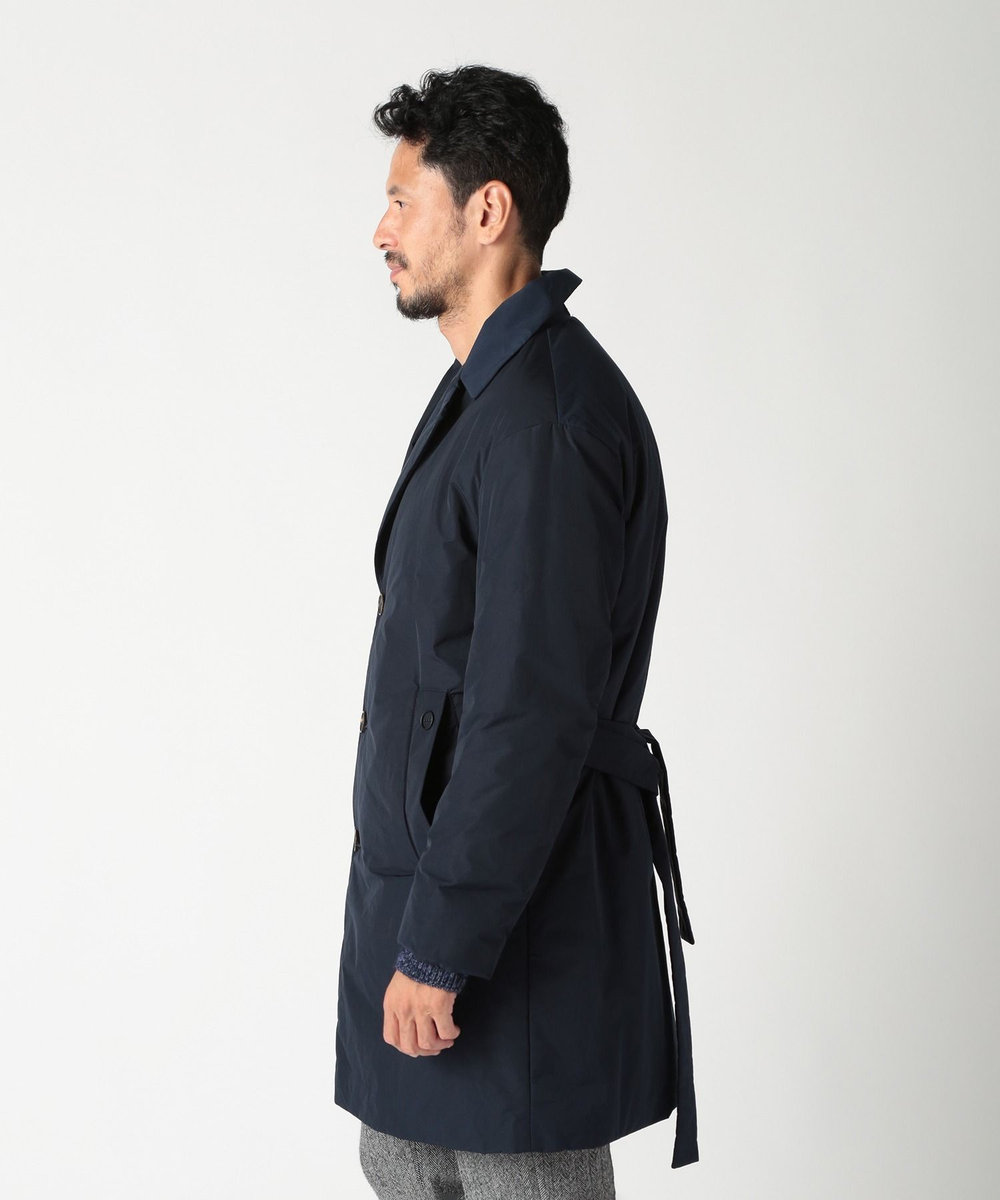 MEN'S BIGI 【hevo/イーヴォ】別注ポリエステルコットンタフタコート ネイビー