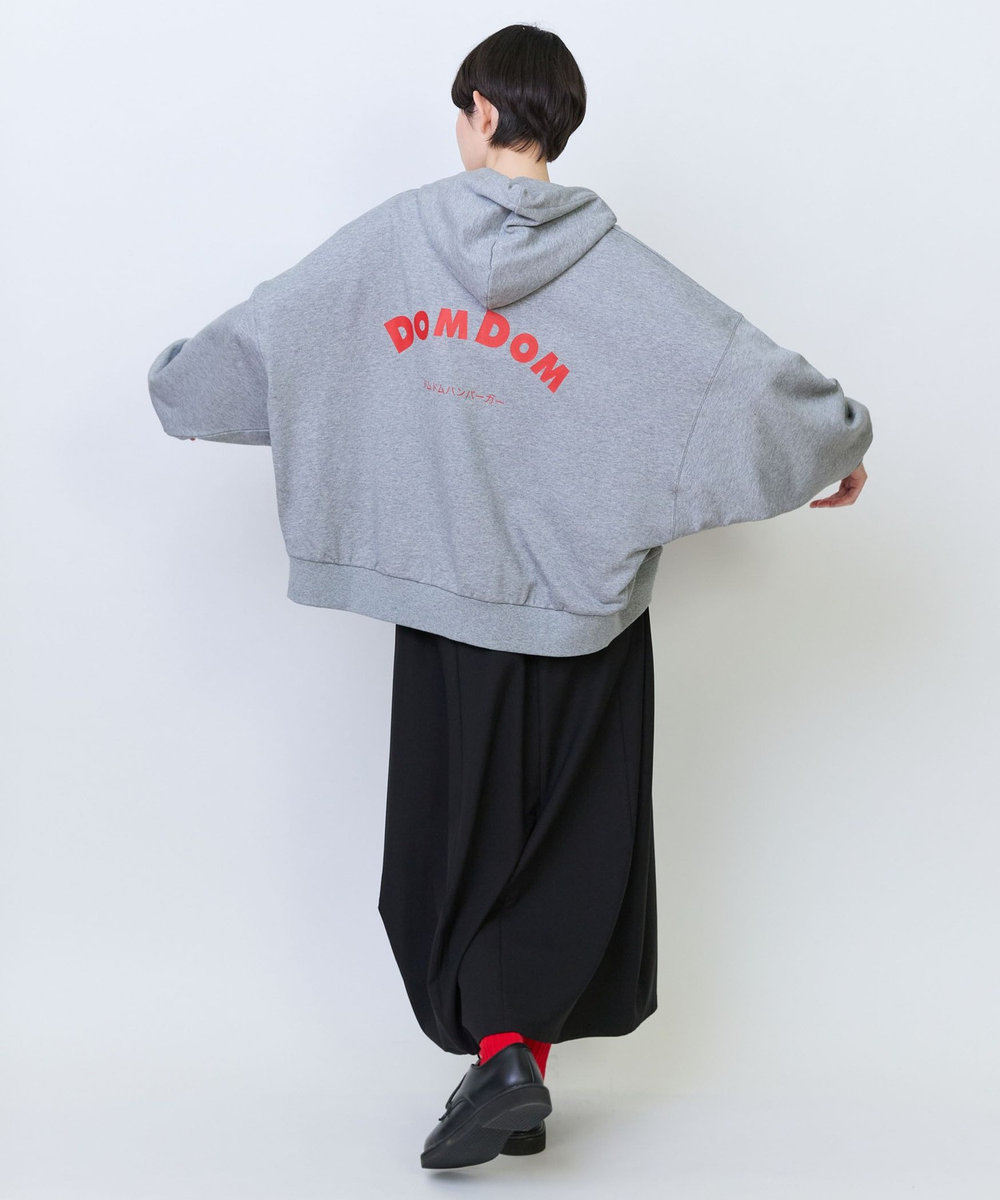 FRAPBOIS 《DOMDOMコラボ》ドルマンパーカー グレー