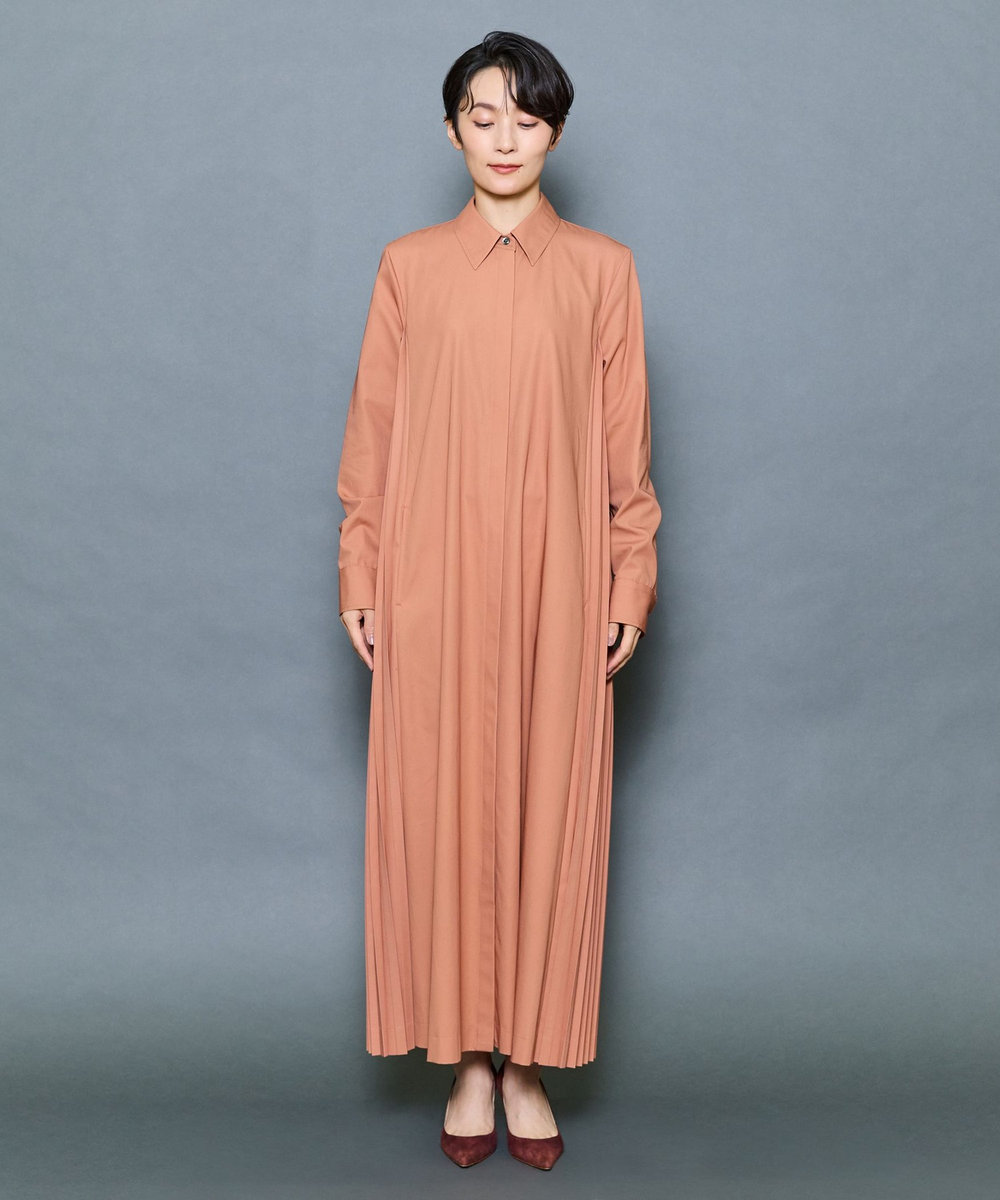 MOGA Collection MOGA Collection コットンラチネワンピース テラコッタ