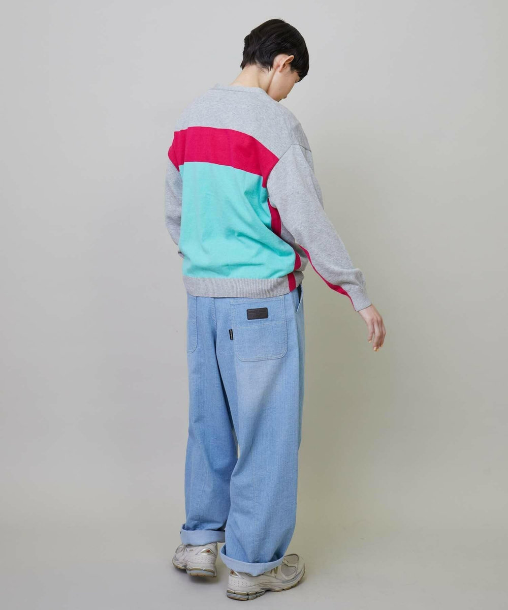 FRAPBOIS ネオンカーデ カーディガン グレー
