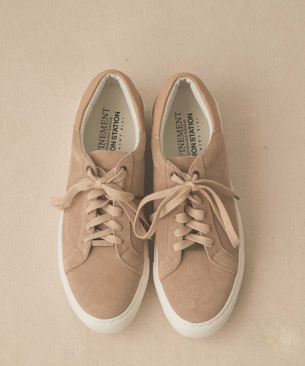 UNION STATION Original Sneakers / UNION STATIONオリジナルスニーカー ベージュ