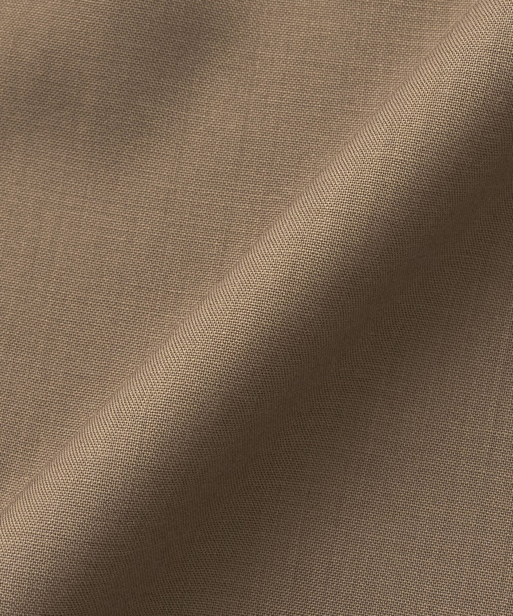 DÉPAREILLÉ WASHABLE WOOL BOW SHIRT / ウォッシャブルウールボウシャツ ベージュ