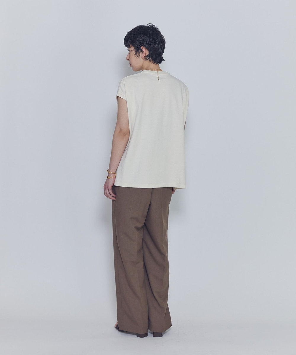 1er Arrondissement ＜upper hights / アッパーハイツ＞別注ビッグノースリーブTシャツ アイボリー