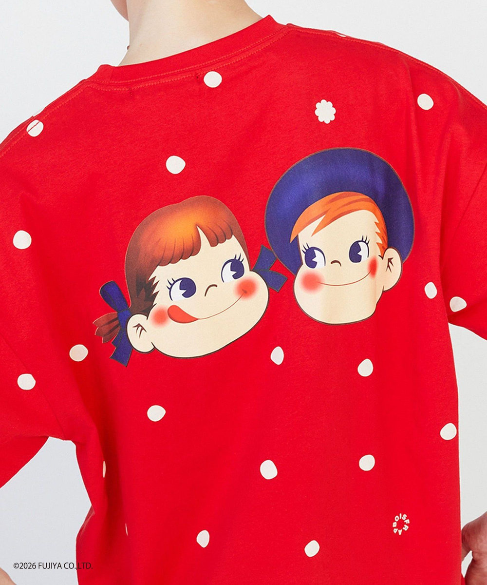 FRAPBOIS ミルキードットＴシャツ レッド