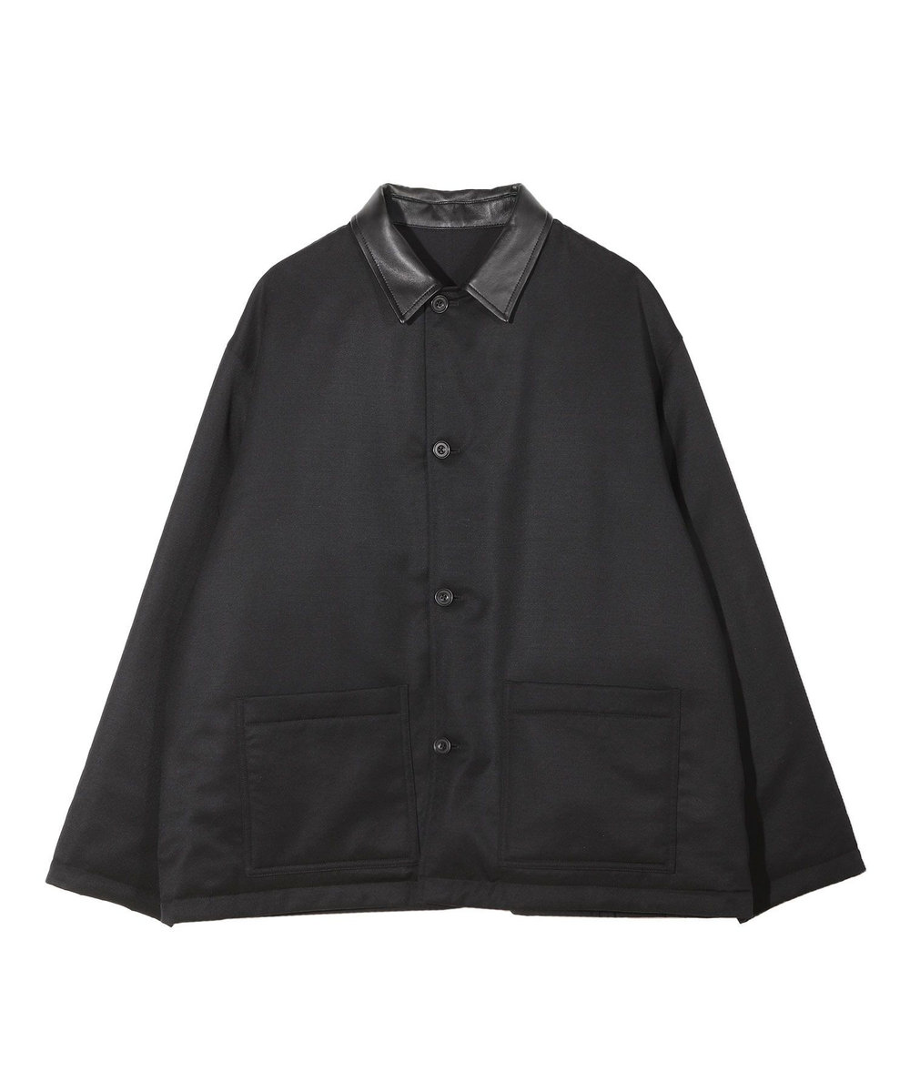 MEN'S BIGI 【50th Anniv . 中田 慎介】WOOL x NYLON REVERSIBLE JACKET ブラック