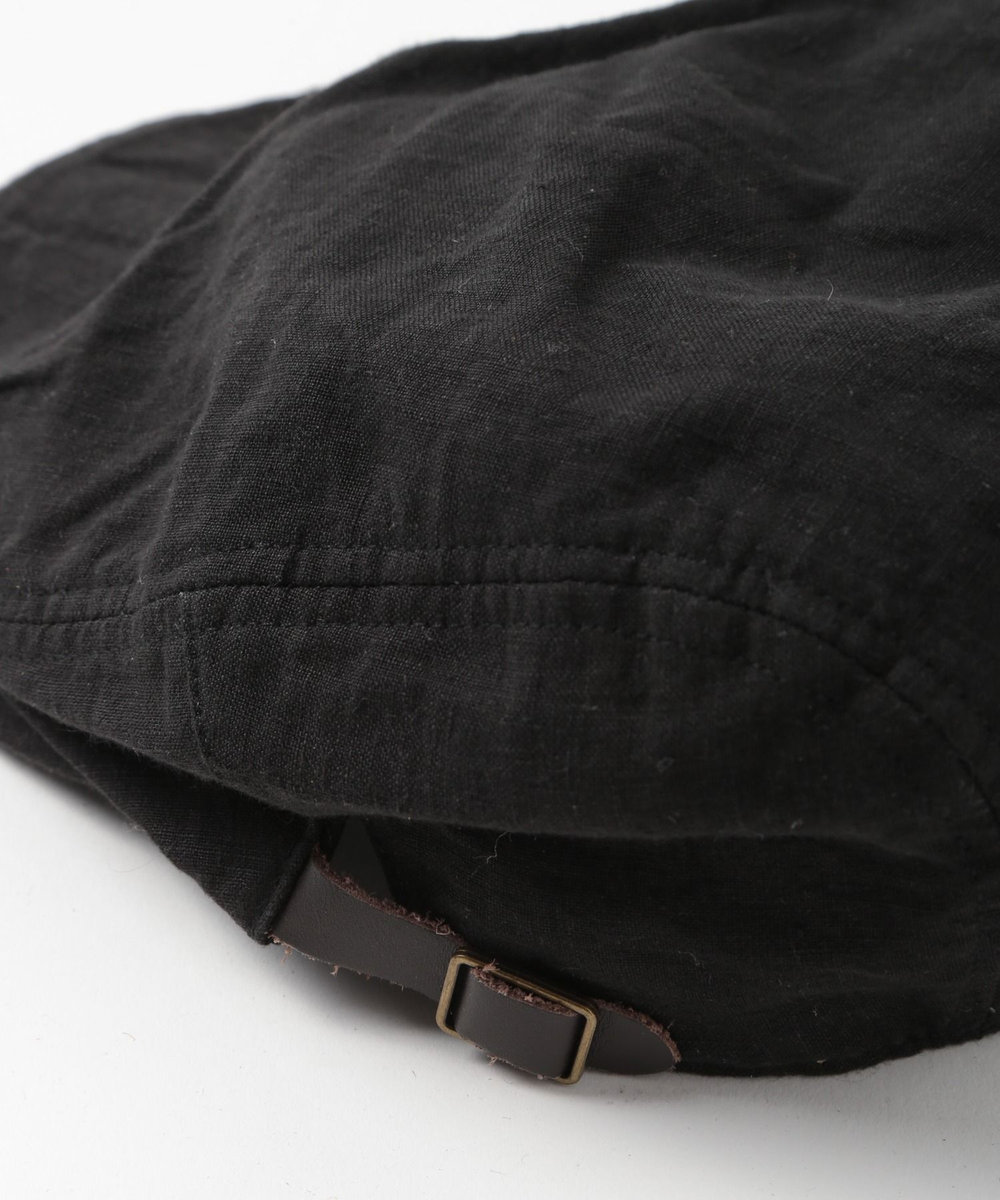 MEN'S BIGI LINEN MIX HUNTING ブラック