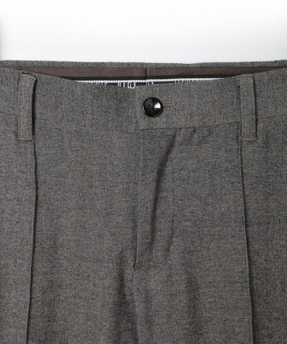 MEN'S BIGI TR起毛ピンドットストレッチパンツ ブラウン
