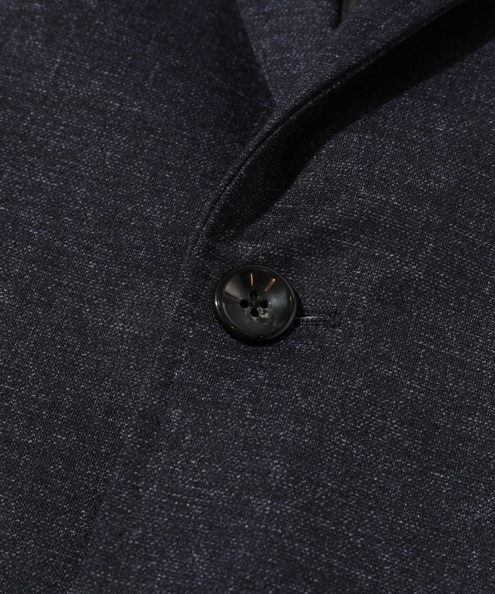 MEN'S BIGI 【ACTIVE TAILOR】エクストラTRジャージプリントテーラードジャケット＜セットアップ・スリーピース対応＞ ネイビー