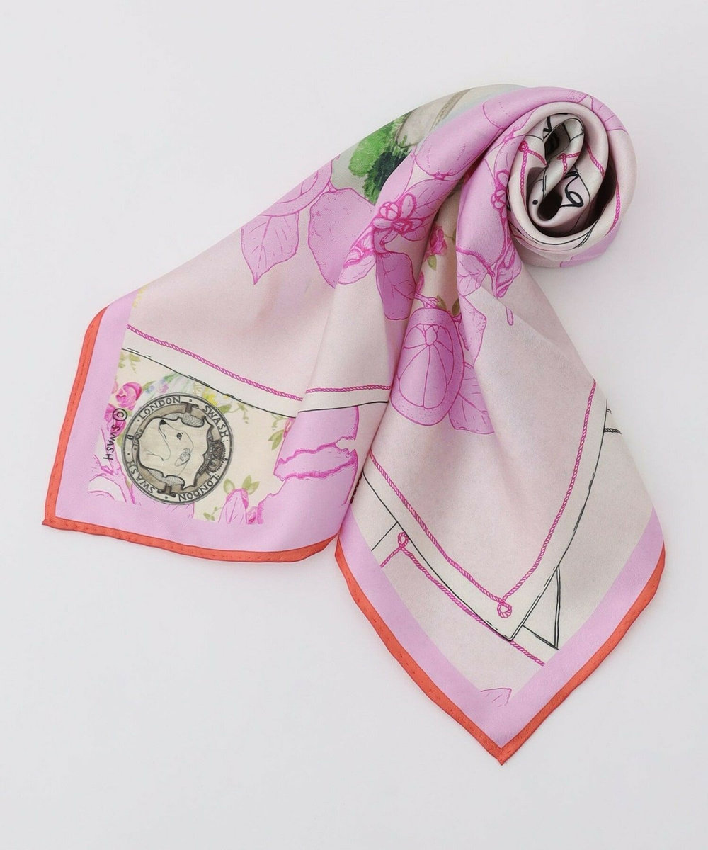 MOGA 〈SWASH〉スカーフ ピンク